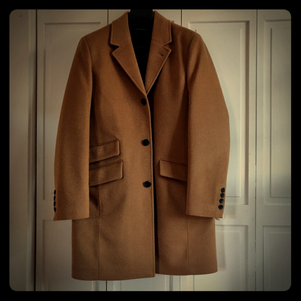 Designer Wool Blend Coat
